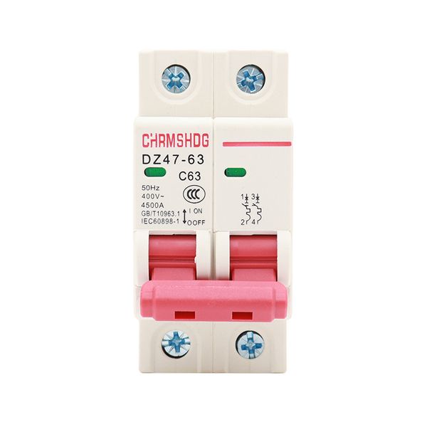 Compact DZ47-63 Home Electrical Protection System with Selectable Poles (1P, 2P, 3P)
