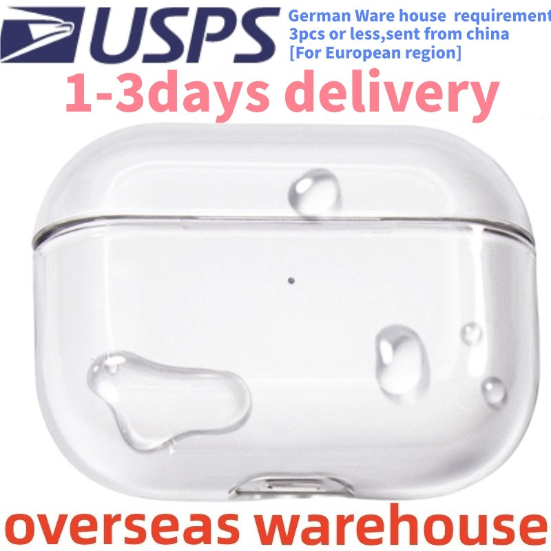 USA Stock case For AirPods pro 2 earphone 3rd 5 airpod 4 6 earphones 3 Solid Silicone Cute Protective Headphone Cover Apple Wireless Charging 3nd ai