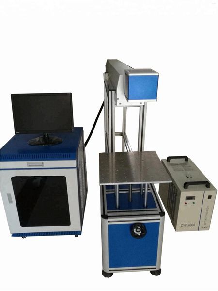 wholesale High Accuracy Laser Marker CO2 Marking hine For Clothes Jeans Book Phone Cover Leather Printer