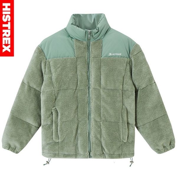 Men&#039;s Down Parkas HISTREX Bubble Thickren Mens Jackets Winter Warm Outwear Female Fashion Male Hip Hop Menswear Coat Fluffy Parka Jacke