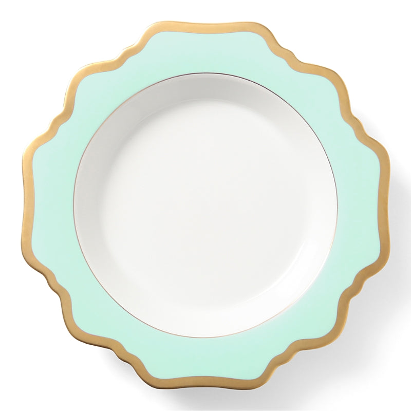 Anna Weatherley Anna's Palette Aqua Green Soup & Pasta Bowl