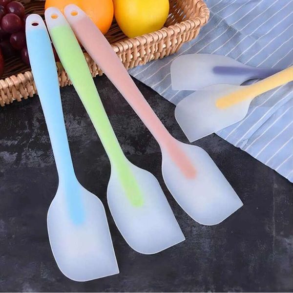 Gadget Silicone Bake Kitchen Tool 21 Cm Soft Seamless Spatula Butter Cream Scraper Brush Baking Maker 4.23