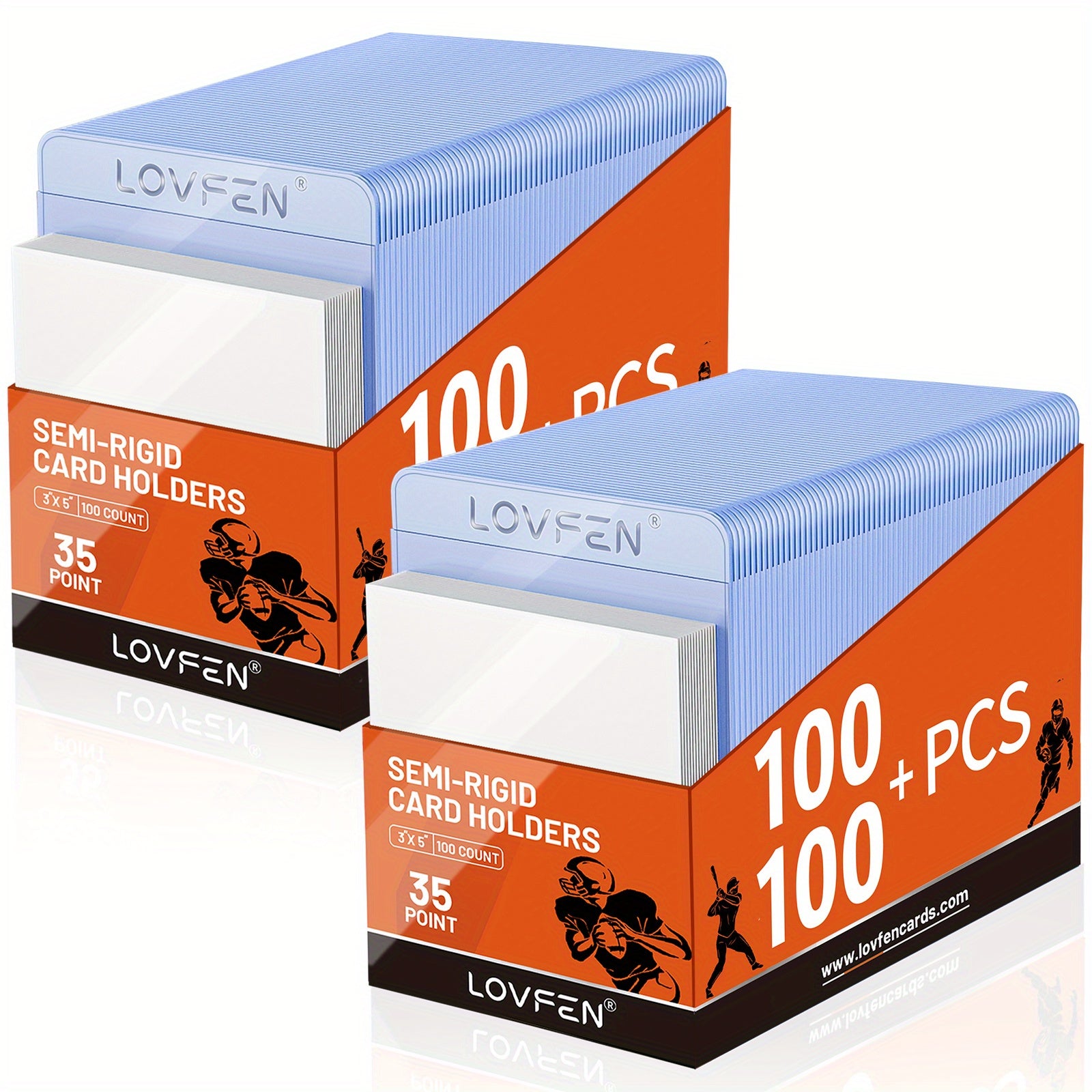 TEMU 400 Semi-rigid Card Sleeves And 400 Psa, Sgc, Bgs, Csg Grade Card Sleeves, Baseball Card Protectors, Psa Grade Sleeves For Trading Cards