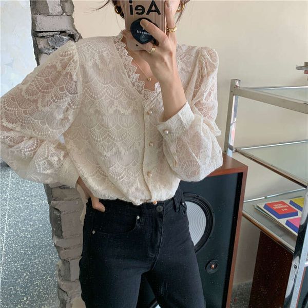 Gothic Tee Shirt Best Saller New Merchandise Retro Summer Female Long Sleeve Tee Shirts Turtleneck Backless Collar Blouse Stripe Stretch Cas