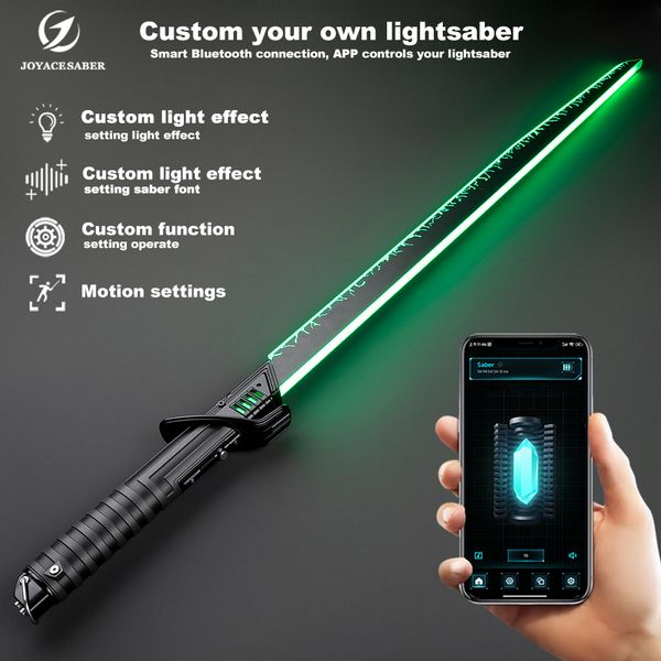 Dark saber Lightsaber Jedi Neopixel Light saber Xenopixel Laser Sword Cosplay Heavy Dueling unlimited colors Sensitive swing Luminous Cospla
