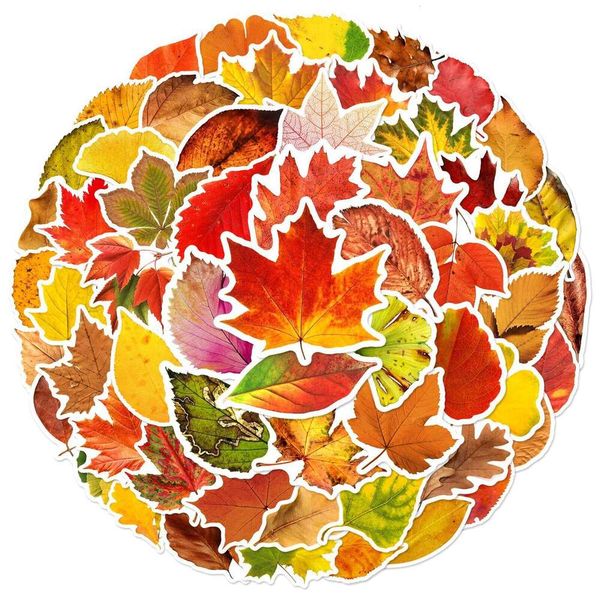 60 new leaf falg graffiti stickersnotebook phone casewater cupguitar helmettablet speakerhand account stickers