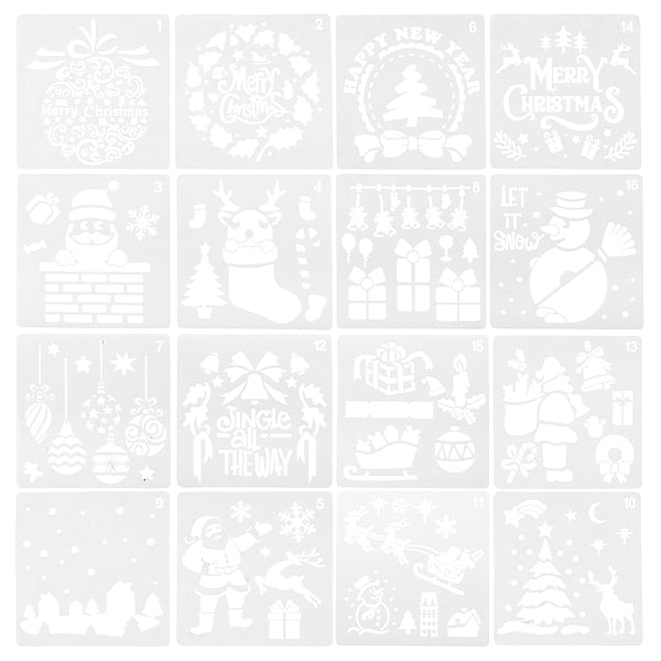 16 hoja 16 plantilla de dibujo de mascota de estilo