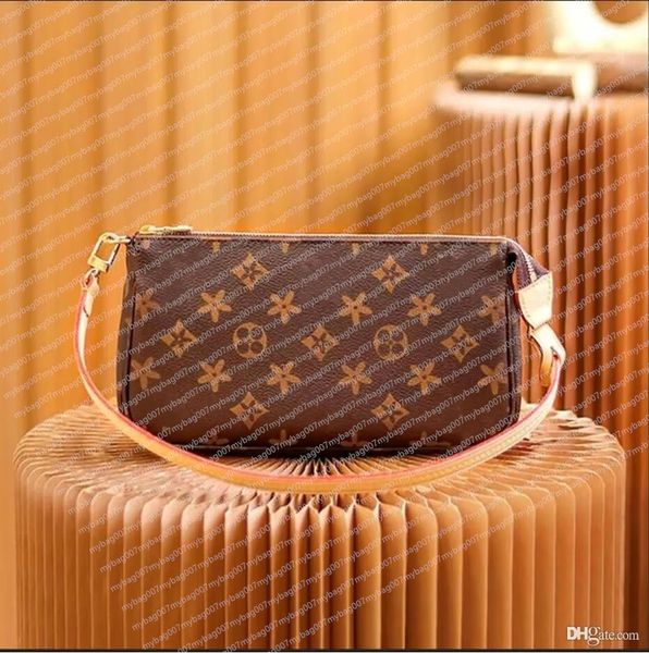 Designer Bag Women Crossbody Shoulder Bags Chain Wallet Easy Pouch On Strap Purse Embossed Letters Old Flower Handbags Floral Lady Embroider