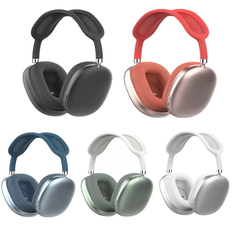 max headphones Cell Phone Earphones Wireless Earphones Bluetooth Headphones Stereo HIFI Super Bass Headset Chip HD P9 pro max Active noise reduction