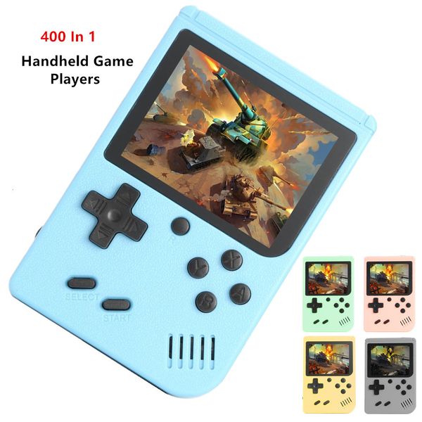 Portable Game Players 400 In 1 MINI Games Handheld Retro Video Console Boy 8 Bit 3 0 Inch Color LCD Screen GameBoy 230731
