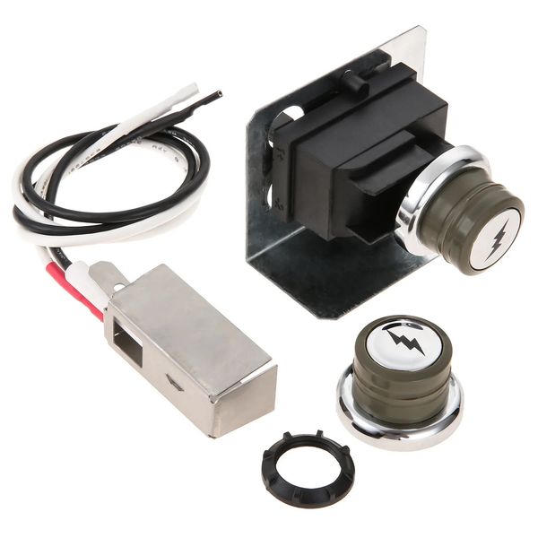 91360 Electric Grill Igniter Kit Lighter Replacement for Weber Spirit E-310-320-200-210 Spirit 300 Piezo Gas Grills 2009-2012 240116
