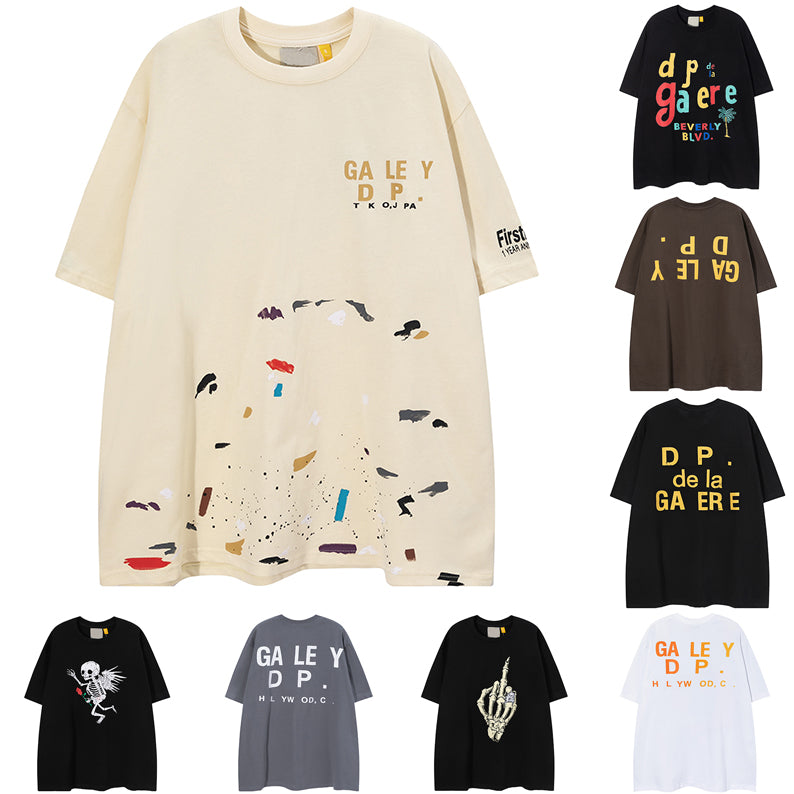 2023 Tees Galleryse Depts T Shirts Mens Women Designer T-shirts Galleryes Depts Cottons Tops Man S Casual Shirt Luxurys Clothing Street Shorts Sleev