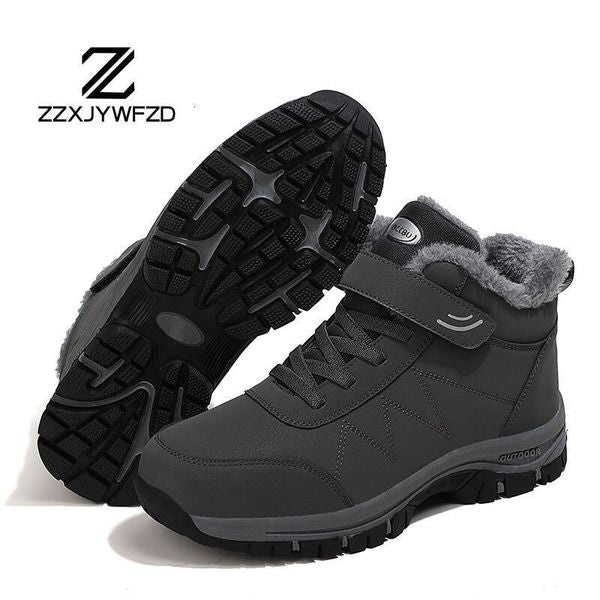 Hiking Outdoor Mountain Climbing Sneaker Men Top Quality Casual Snow Boots Waterproof Warm Winter ShoesMan Trekking