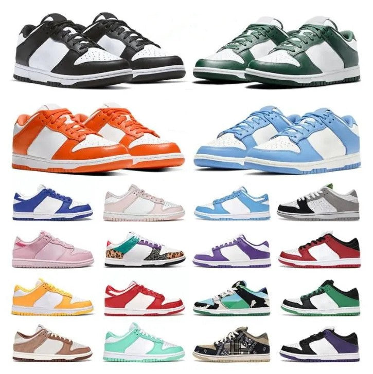 2023 men women Running Shoes sneakers White Black Panda Grey Fog UNC GAI Varsity Green Apple Laser Orange Syracuse Coast Candy mens flat Sport train