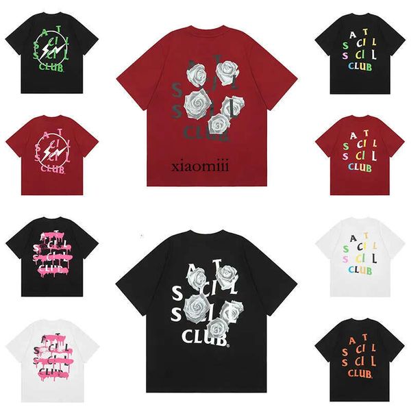 Designer t camisetas masculas camiseta feminina Padrão da moda Padrão de letra preta Branca Tops de algodão Tshirts Clothing Polos de manga