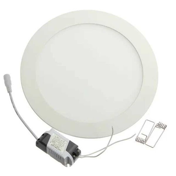Ultra thin LED panel tube light 3w 4w 6w 9w 12w 15w 25w circular ceiling embedded spotlight AC85-265V color light indoor lighting CL240830