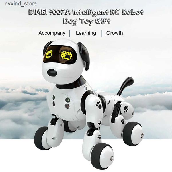 Electronics Robots Programable Robot Dog 2.4G Wireless Remote Control Intelligent Talking Robot Dogs Toy Electronic Pet Animals Toys For Chi