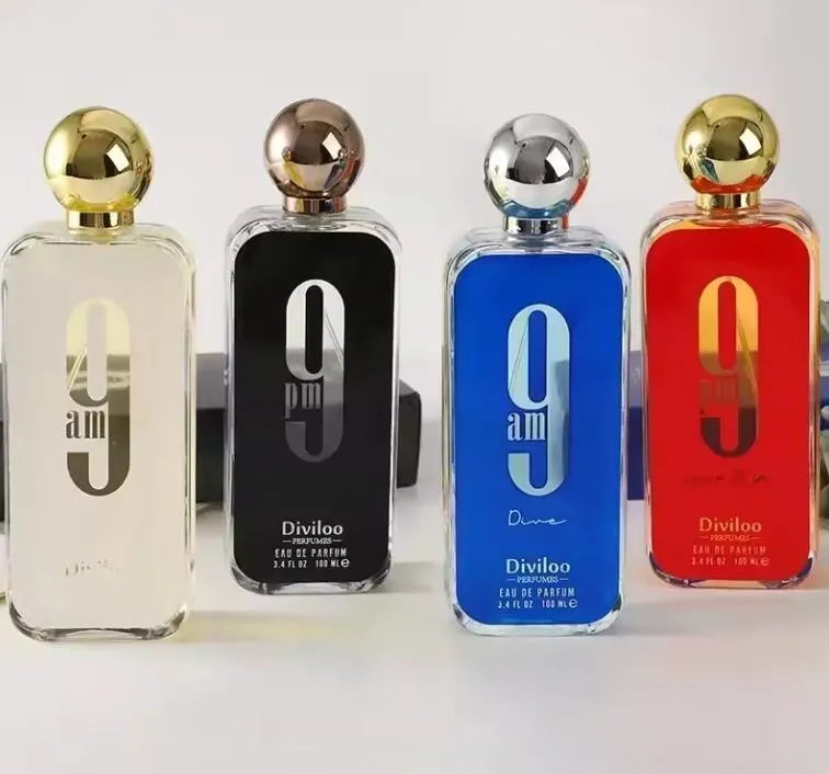 9PM 100ML 3.4FL.OZ Men&#039;s Perfume Long Lasting Gourmet Oriental Notes Cologne Eau de Parfum, Feronomas Perfume Hombre free fast ship