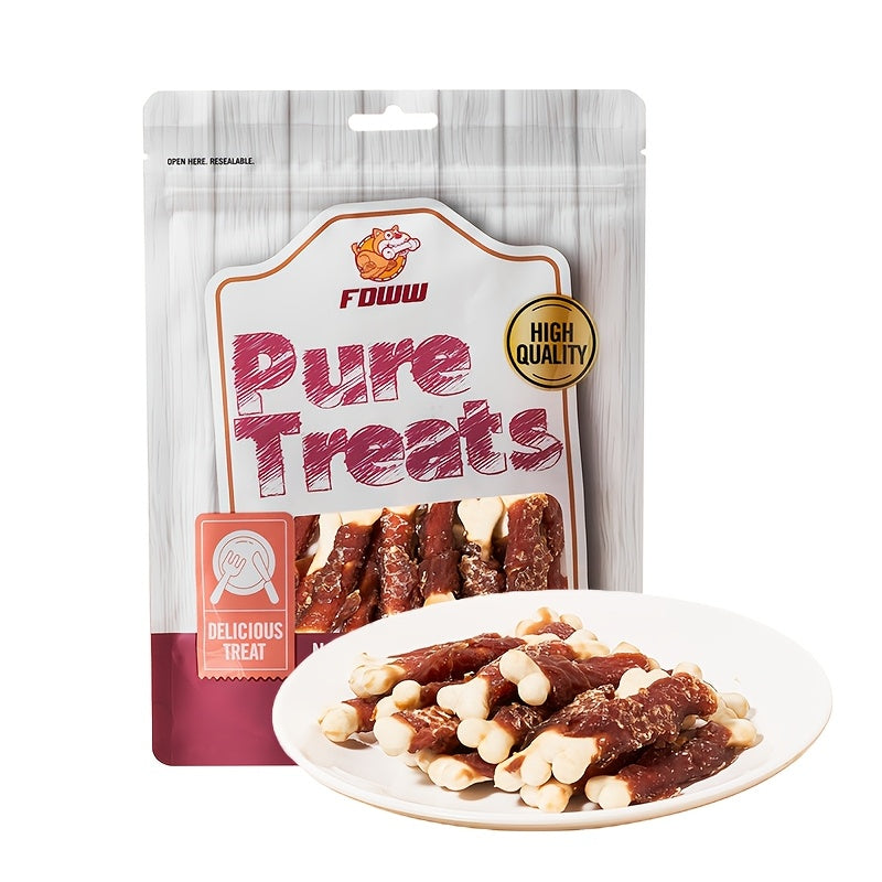 TEMU Dog Snack, Tooth Grinder Bite Resistant, Tooth Cleanser Bone Snack Supplement