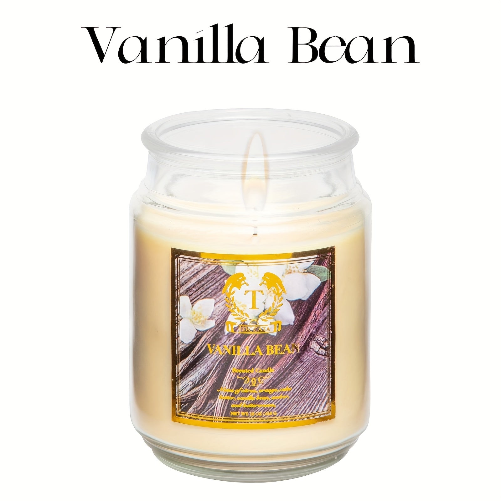 TEMU 18oz Large Jar Scented Candle - 110+ Hour Soy Candles, 8 Scents (, Lavender, , Peony, Pineapple, , Linen, Tropical ) - Yoga & Aromatherapy