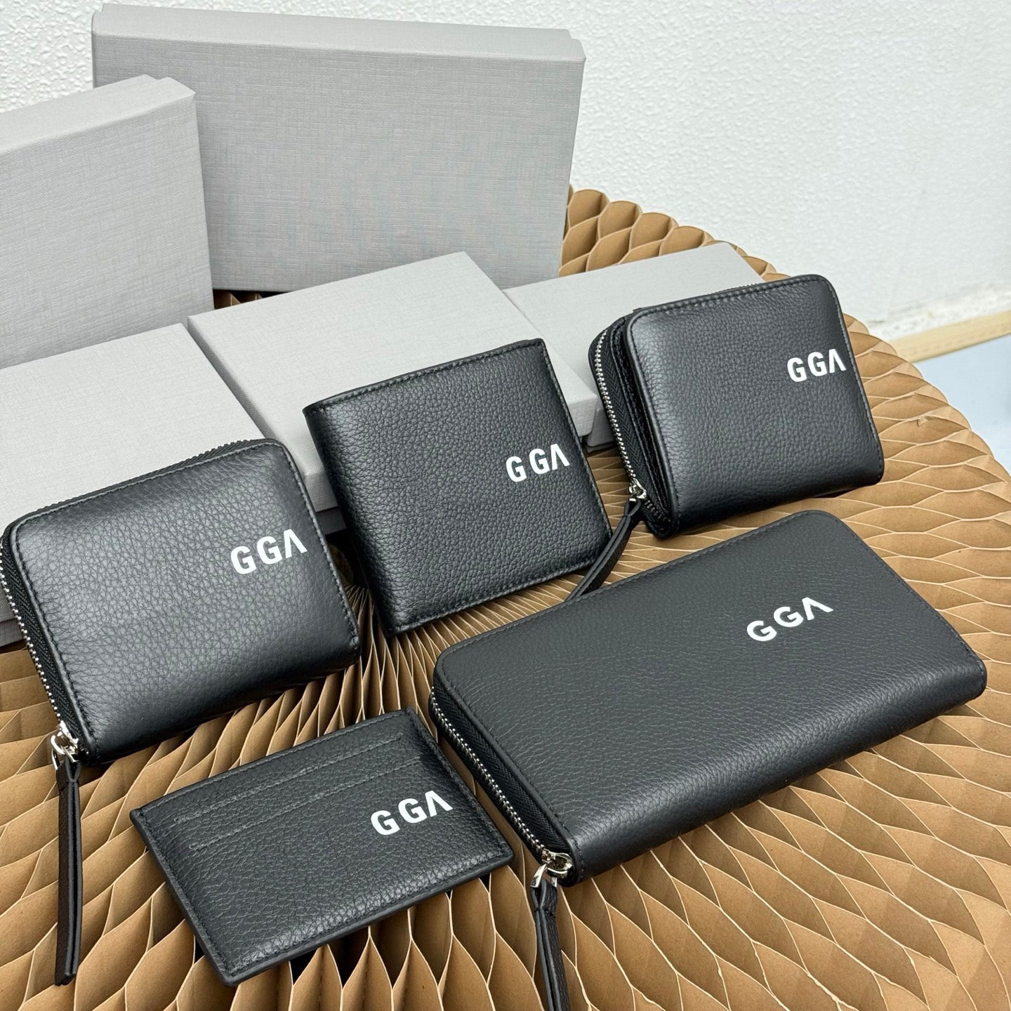 Wallets Man Card Holder Designer Bag Black Cowhide Handbag Luxury Purses Mens Mini Card Clip Brand Coin Wallet Women Bags Cardholder DPD2509081