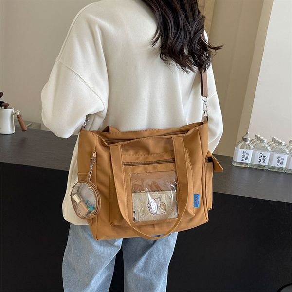 Women&#039;s fashionable shoulder bag, commuting bag canvas popular handbag