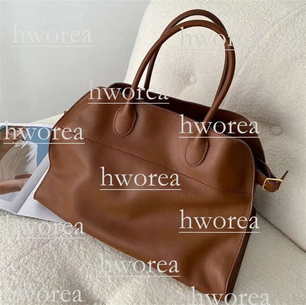 Large designer margaux real leather tote commuter travel shoulder bag brown black suede clutch bags leisure popular xb102