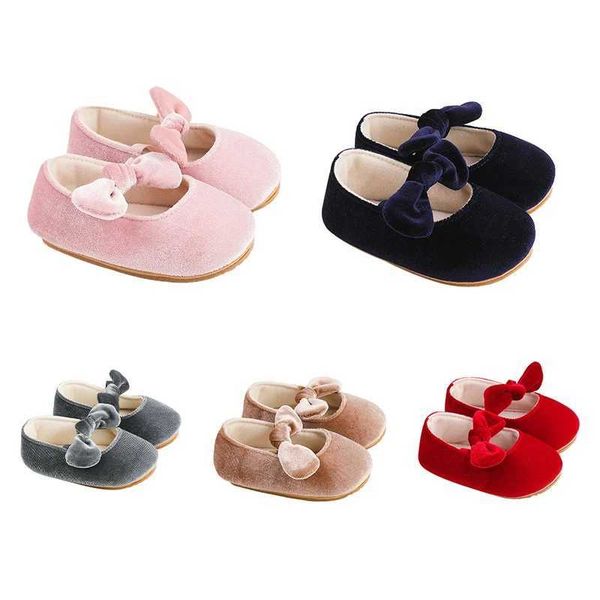 Baby Girls Princess Shoes Spring Autumn Toddlers Prewalkers Pink Infant Soft Bottom First Walkers 0-18M Rubber Sold Antiskid X250129