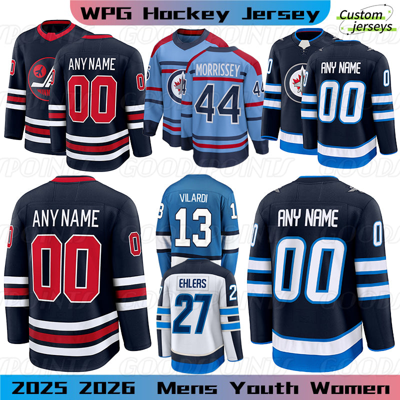 WinnIipeg Hockey Jersey Hedman Mark Scheifele #81 Kyle ConnorS JetsS Jersey Josh Morrissey Neal Pionk Dyllan Sambeerg Cole Perfetti Appleton Barron