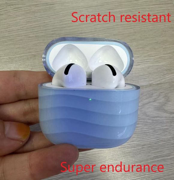 For Pro max air pro 2 3 4 Headband Headphone Accessories Transparent Solid Silicone Waterproof Protective case air Max color transparent pro