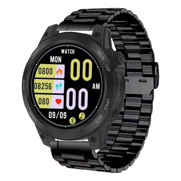 S70MAX Waterproof Smartwatch for Men Outdoor Sports 1.62inch Round Screen BT Call Heart Rate LED Lighting S70 MAX Smart Watch