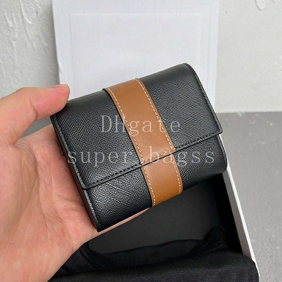 Mini coin purse 10CM handbag Mirror quality wallet Luxury designer bag genuine leather card holder with box 25C100572A