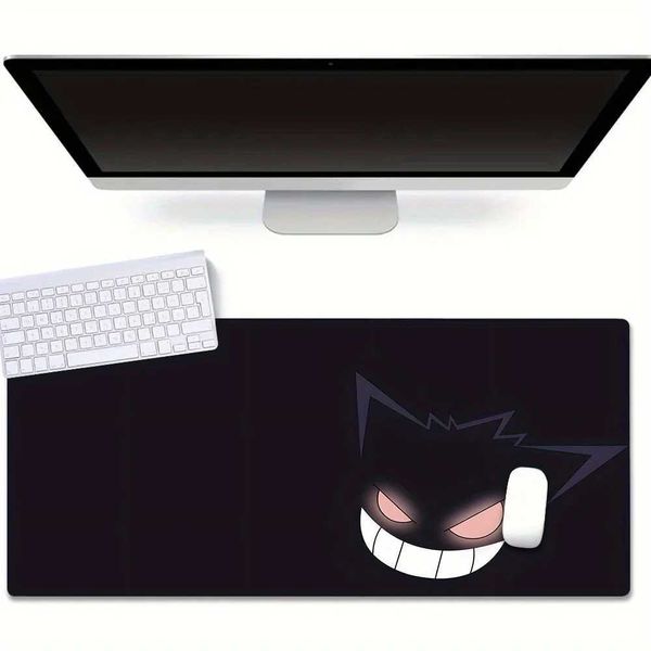 1 Pcs Large Gaming Mouse Pad Light Modes Touch Control Extended Soft Computer Keyboard Mat Non-Slip Rubber Base O250118