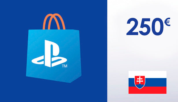 PlayStation Network Card &#8364;250 - PSN Slovakia