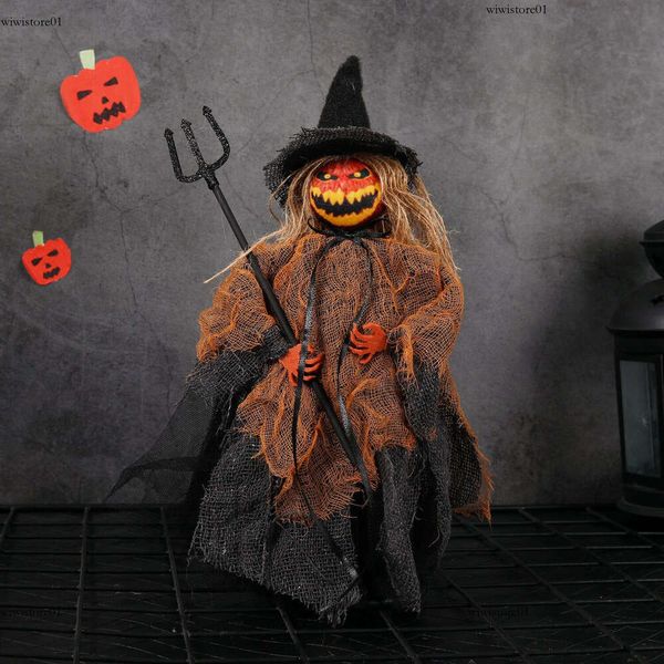 Amazon New Halloween Decorations Ghost Ghost Ghost Pumpkin Tree Top Star Desktop Decoration Dolls Fbf