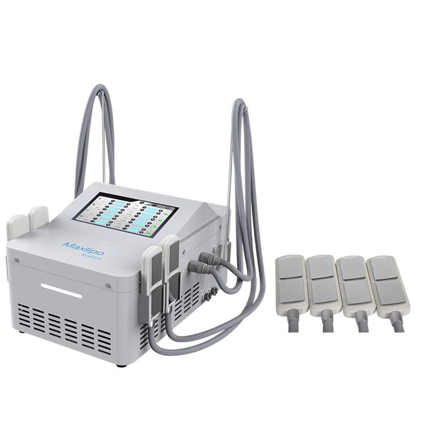 Beauty Item Professional Cooling Portable EMS Cool Ems Paddles Fat Removal With Double Chin handle cryotherapy sculpting machine fat freezin