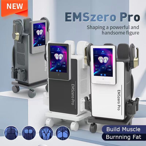 New design 4 Handles EMSzero Pro muscle sculpting body contouring weight loss muscle abdominal stimulator Cellulite Reduction Body Shaping S
