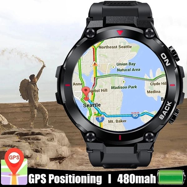 BD GPS Smart Watch Men 2023 New Outdoor Sports Watches Waterproof Fiess 24-hour Heartrate Blood Oxygen Monitor Smartwatch For Xiaomi es watc
