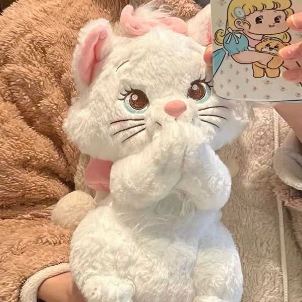 Plush Dolls Cute cartoon Mary cat plush toy cute soft filled doll animal pillow childrens gift Q241114