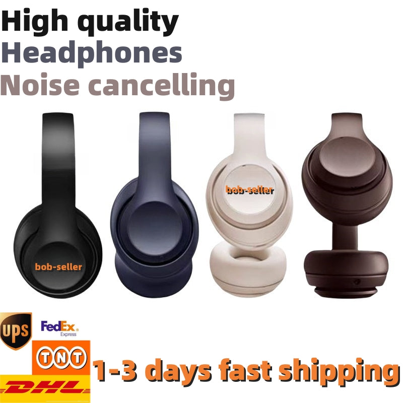 Wireless Bluetooth Cell Phone earphones wireless Headphones bluetooth Noise cancelling Foldable Earphone animation Showing Support headphone headset