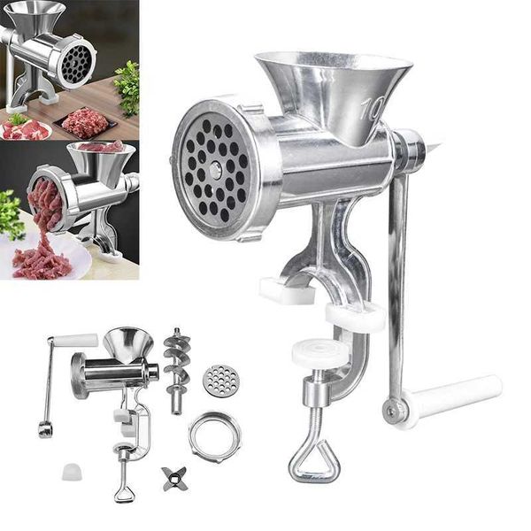 Manual Meat Grinder Crusher Food Processor Noodle Sausage Making Gadgets Kitchen Accessories Cooking Tools Food Processor B240803