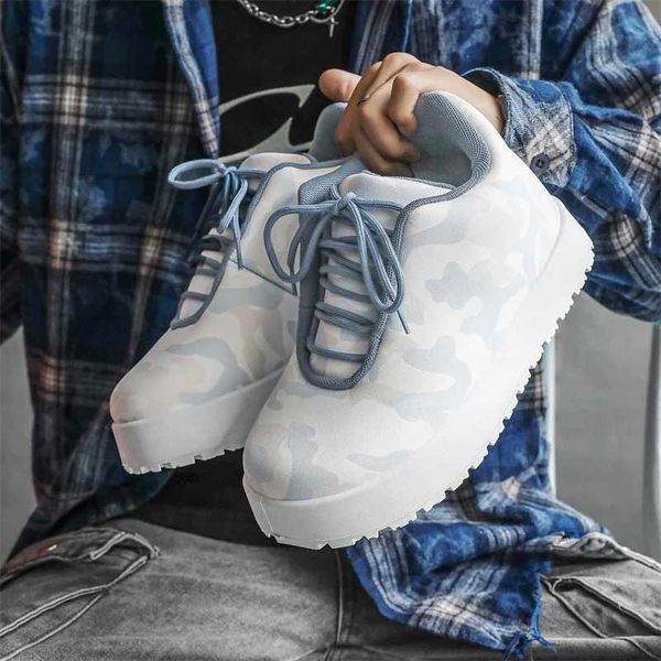 Chunky Sneaker Men Designer Winter Warm Boots Fashion Casual Microfiber Leather Upper Height Increased Flat Platform Board Shoes Z250118