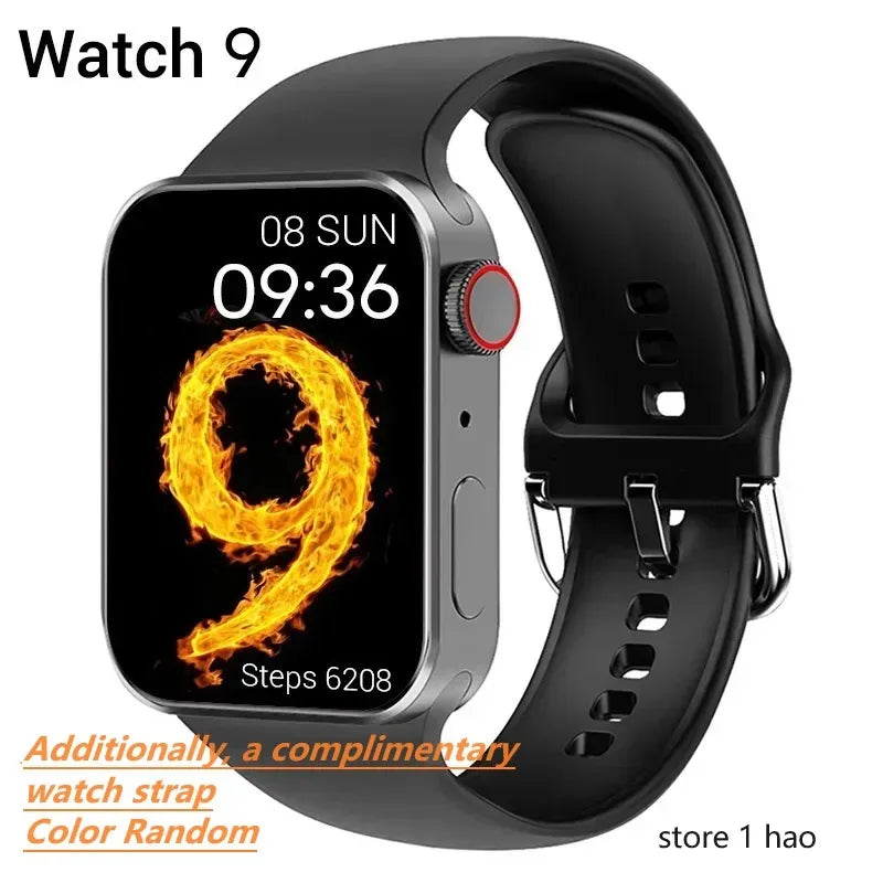 2024 Smart Watch Series S10 S9 ultra 45mm 2.1&quot; Men Women Watch Bluetooth Call Bracelet Wristband Wireless Charging Fitness Tracker Sport Smartw
