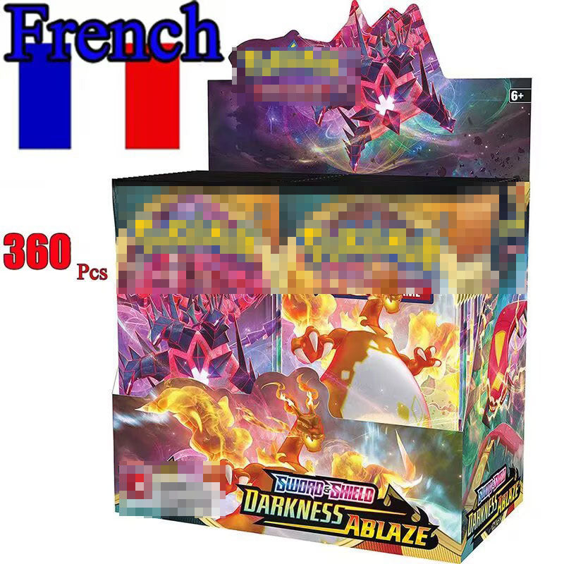 French Board Game 360 Booster Packs Pixie Card Games Entertainment Collection Board Battle Elf Toy Gift