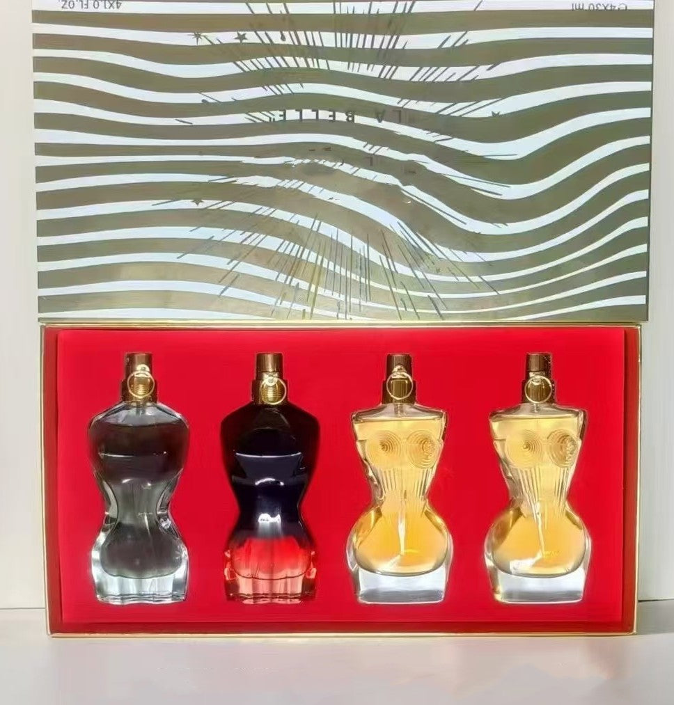 11 Kinds of Perfume Set 4*30ml Gift Box Set Cologne Men and Women Luxury Brand High quality good Smell Long Lasting Body Spray Christmas Gift