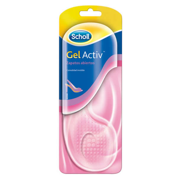 Scholl Plantillas GelActiv para Zapatos Abiertos Talla 35-40.5