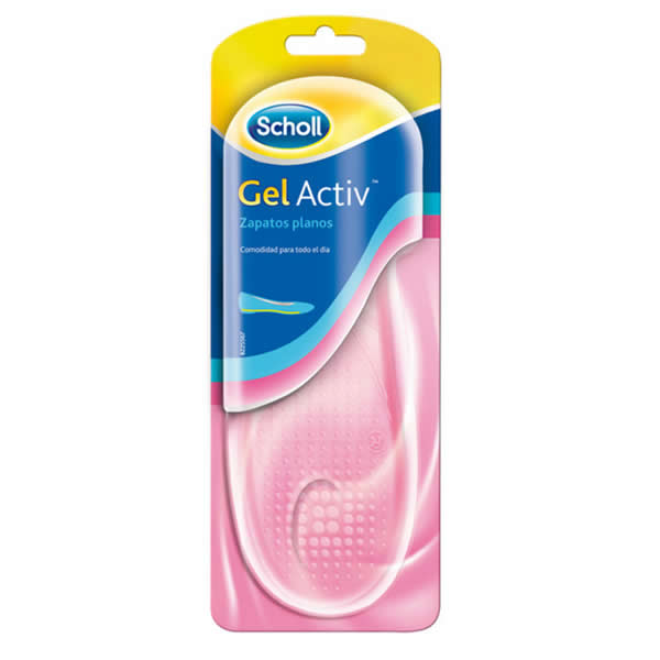 Scholl Plantillas GelActiv para zapatos planos talla 35-40.5