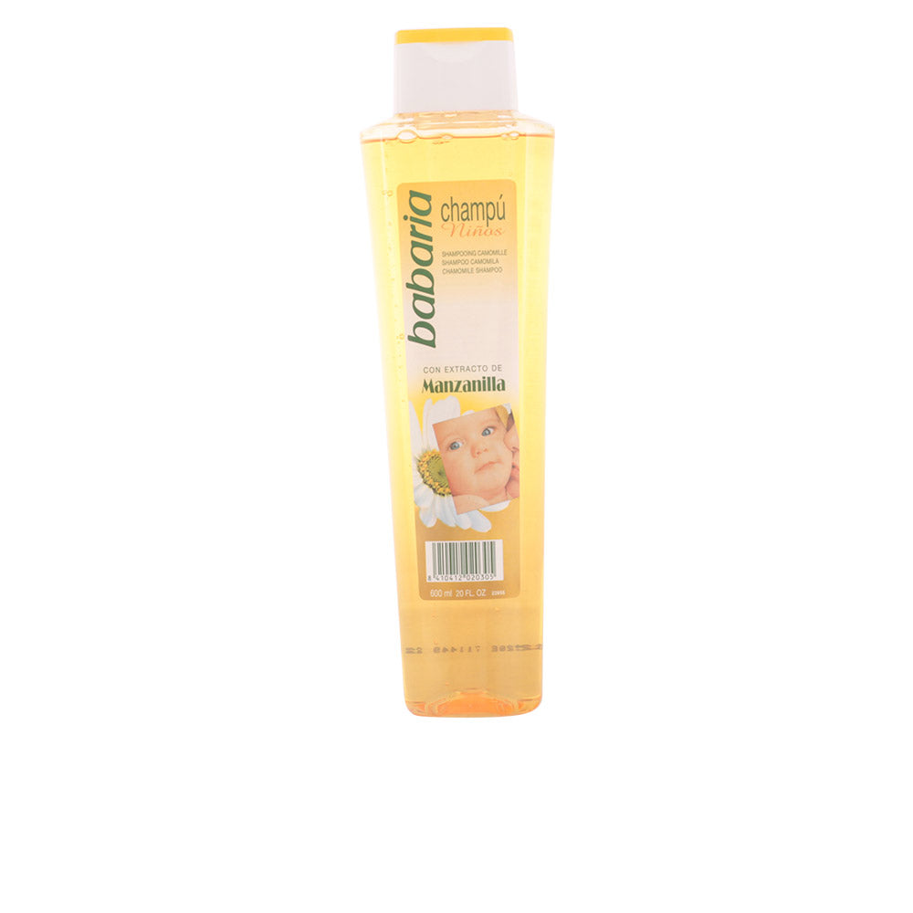 Champú infantil de manzanilla. Babaria 600ml