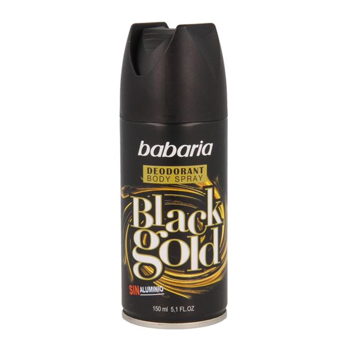 Babaria Deodorant spray Black Gold 150ml+50ml gratuit