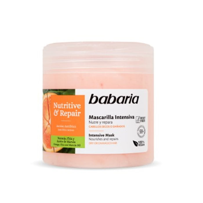 Babaria Nutritive & Repair Intensiv mask för torrt hår 400ml